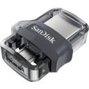 Sandisk Ultra Dual m3.0 USB m&auml;lupulk SDDD3-064G-G46, 64 GB, USB Type-A / Micro-USB, lugemiskiirus 150 MB/s, OTG &uuml;hilduv