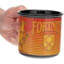 Paladone Fortnite Heat Change krūze PP14663FO, 350ml, daudzkrāsaina, karstuma maiņas dizains ar Peely un Fishstick