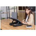 Fellowes Breyta 2in1 S&uuml;learvuti Kott/T&otilde;stuk 100016564, 384 x 308 x 89 mm, must, 5 astmeliselt reguleeritav k&otilde;rgus, 1.7 kg