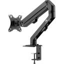 Maclean monitori hoidik MC-906, 17" - 27", 7 kg, k&auml;sitsi k&otilde;rguse reguleerimine, VESA 75 x 100 mm, must