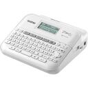Brother Uzlīmju Printeris PT-D410 PTD410ZW1, 20 mm/sek, 3.5-18 mm uzlīmes, QWERTY tastatūra, USB savienojums, melnbalts
