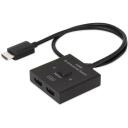 Club3D HDMI 2-в-1 переключатель CSV-1384 8K60Hz, 4K120Hz, 2 входа, 1 выход, черный