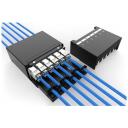 Digitus konsolidācijas punkta kaste DN-93708-6, 6 porti, melna, tērauds, IP20, galda, griestu, sienas, grīdas montāža