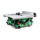 Bezvadu galda zāģis, HIKOKI, C3610DRJW4Z, 36 V, 254 mm, bezsuku motors, ātra bremzē&scaron;ana, liela darba virsma.