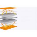 Flextail Inflatable Mattress Zero R05 L-O, 183cm, 65cm, 7cm, R-value 5.6, 4 sezonas, ar zemējumu, U formas gaisa kameras
