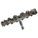 Ketashari 100 mm, 1/4"; HEX põimitud terasharjased D-76722 MAKITA