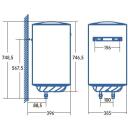 Cata Ūdens sildītājs CTR-50-M 03111003, 50l, 1500W, vertikāla uzstādī&scaron;ana, iegremdēts sildelements, mehāniskā vadība, ECO režīms