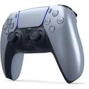Sony Spēļu kontrolieris PlayStation 5 DualSense 1000040729, 106mm, 160mm, 66mm, 280g, akumulators, Bluetooth/USB, sudraba krāsa