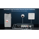 Ruijie RG-ES228GS-P | 28-Portu Gigabit Smart Cloud PoE+ Slēdzis — 4kV Pārsprieguma Aizsardzība, 56 Gbps Pārslēgšanas Jauda, Melns Dizains