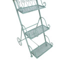 Plaukts MINT 34x50xH81cm, antīki zaļ&scaron; 40089 Allit