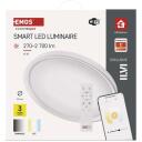 Emos Nutikas LED valgusti ZM5192, 45 W, 2 700&ndash;6 500 K, 2 700 lm, Wi-Fi, reguleeritav, h&auml;&auml;le juhtimine