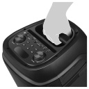 Nešiojamas Bluetooth garsiakalbis 100 W galios su TWS ryšiu FM radiju USB ir microSD palaikymu LED ekranu ir 4400 mAh baterija PS-800 Juodas SV-021511 SVEN