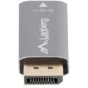 Lanberg adapter AD-DP-HD-01, 4K(3840 x 2160), DisplayPort isane, HDMI emane, h&otilde;be