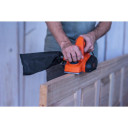 Ēvele 710W 0-2mm DOC 11mm BEW712-QS BLACK DECKER