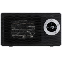 Keramiskais sildītājs AD 7746, 1000W, balts/melns; AD 7746 ADLER