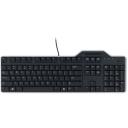 Dell klaviatuur 580-AFYX USB, must, QWERTY, 1 tk, nutikaardilugeja, USB, t&auml;issuuruses, pritsmekindel