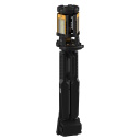 JCB Tri-Fold Konnect torņa LED darba gaismeklis būvlaukumiem 8400lm 3 galvas 360&deg; 18V vai 110/240V 2.4m statīvs IP54 JCB-SL-TRI-FOLD