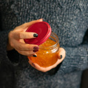 Бордовая крышка Ø82 - 10 шт. BROWIN 136019, 6 зубцов, 12.7 г