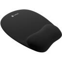 Natec hiirepad CHIPMUNK NPF-0784, 195mm x 235mm x 22mm, must, m&auml;luvaht, libisemisvastane alus
