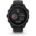 Garmin fenix 8 010-02906-11, 3.3 см, 47 мм, 260 x 260 пикселей, Титан, Wi-Fi, GPS, 80 г, 32 ГБ, 10 АТМ, 21 день