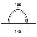 Kupolinė palapinė 'Comet 200' 152185 EASY CAMP
