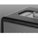 Super kompaktiškas ir galingas Sound Box 60W Bluetooth USB MicroSD nuotolinio valdymo MDF PU oda juodas SV022457 Sven