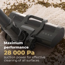 Smart cordless stick vacuum cleaner with foldable tube 530W 2500mAh 29.6V turbo main brush and mite brush self-standing ASC0002 Aeno