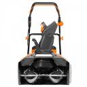 Akuto snowthrower DAEWOO DAST 5542Li, 42 V, 510 mm, 280 mm, 1-10 m, LED, 16 kg.