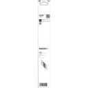 Bosch Tarvikud 2608652901 PRO Ice S1211K lehed, 1,25 x 19 x 300 mm, 2 tk