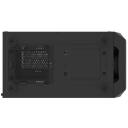 Natec FURY SHOBO KORPUSS SH4 RGB MIDI TORNEI AR LOGU, NFO-2153, 2x2.5, 2x3.5, 1x120mm, 1xUSB 2.0, 2xUSB 3.2, melns
