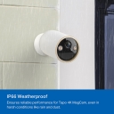 TP-Link Tapo C460 wireless battery-powered outdoor IP camera 4K 8MP Wi-Fi 10000 mAh battery White