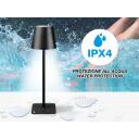 Beper Galda lampa P201UTP118, 5 V, 110 lm, 1.5 W, regulējama baltā gaisma, ūdensizturīga, USB uzlāde