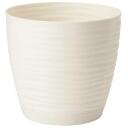 Form Plastic Lillepott 4348773, &Oslash; 19 cm, 3.35 l, valge v&auml;rv, siseruumide taimed, &Uuml;mmargune, Petit