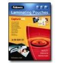Fellowes Laminavimo mai&scaron;elis 5306702, 64x95mm, 125&micro;m, 100 vnt, blizgus, idealus asmens kortelėms, kredito kortelėms