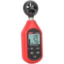 Uni-T UT363BT Mini Anemometrs, 0&ndash;30 m/s, -10&deg;C līdz 50&deg;C, Bluetooth, iENV lietotne, 0.1 m/s, &plusmn;(5%+0.5), &plusmn;2&deg;C