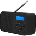 Denver Kaasaskantav raadio 111111000380, 1 W, DAB+, FM, LCD, 1 k&otilde;lar, 1 k&otilde;rvaklappide v&auml;ljund, 3,5 mm, 4 AA patareid
