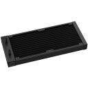 Deepcool Jahuti LT520 R-LT520-BKAMNF-G-1, 240 mm, 85,85 cfm, 500-2250 RPM, RGB valgustus, 2 ventilaatorit