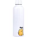 Paladone Gudetama ūdens pudele PP13291GUD, 500ml, nerūsējo&scaron;ais tērauds, balta, oficiāli licencēts produkts