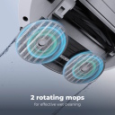 Умный премиальный робот-пылесос с пылесборником 2-in-1 уборка и пылевой контейнер 4000Па аккумулятор 3200mAh белый ARC0006S Aeno
