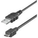 Goobay Micro USB uzlādes un sinhronizācijas kabelis 46800, 1 m, USB 2.0 vīrietis (A tips), USB 2.0 micro vīrietis (B tips), melns