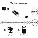 Philips Hue 100W V&auml;lise toiteplokk pistikuga 8719514414150, 100W, 220-240V, 2x30m kaablid