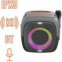Manta Karaoke k&otilde;lar SPK3400000001, 100W, 10h, IPX5, Bluetooth, AUX, Mikrofon, USB, MicroSD, LED