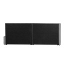 Gulta JASPER 90x200cm ar matraci HARMONY DUO, pelēka K285241