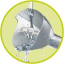 Philips Panardinamasis blenderis HR2534/00 650 W, 15000 RPM, 1.2 m laidas, Nerūdijantis plienas, Baltas, Ergonomi&scaron;kas dizainas