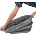 Russell Hobbs Kokkuvolditav pesukorv LA053879GRYF1EU7, 27L, 62.5cm, 45cm, 28cm, plastmass, must/hall