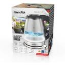 Adler Elektriline veekeetja MS 1307, 1.8 L, 1500 W, 220-240 V, 50-60 Hz, roostevaba teras, klaas, automaatne v&auml;ljal&uuml;litus