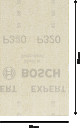 Slīpē&scaron;anas tīkls Bosch EXPERT M480, putekļu kontrole, 80x133 mm, 320 grauds, 10 gab., 2608900741 BOSCH