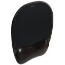 Fellowes geelpadi randme toe CRYSTAL 9112101, 202 x 235 x 25 mm, must, libisemisvastane alus