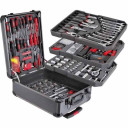 Instrumentu komplekts koferī, 419gab., PROF; SK-419-03 SILVER