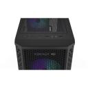Endorfy Signum M30 Arvutikorpus EY2A020, 401mm, 205mm, 387mm, Micro ATX, 2x2.5" pesa, 1x120mm taga, 2x120mm ees, ARGB, must